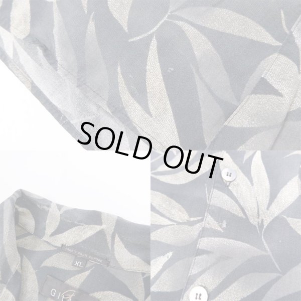 画像4: GILLIO 総柄 S/S オープンカラーシャツ (4)