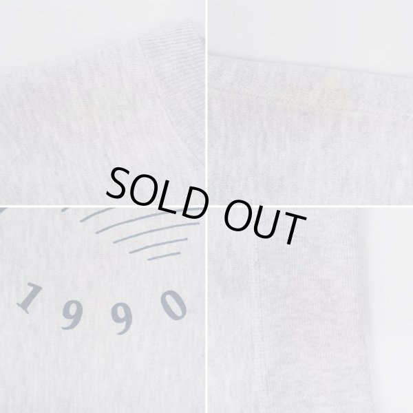 画像4: 90's unknown リバースウィーブタイプ スウェット "MADE IN USA" (4)