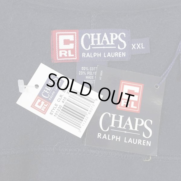 画像2: 90's CHAPS RALPH LAUREN スウェット フットボールシャツ "DEADSTOCK" (2)
