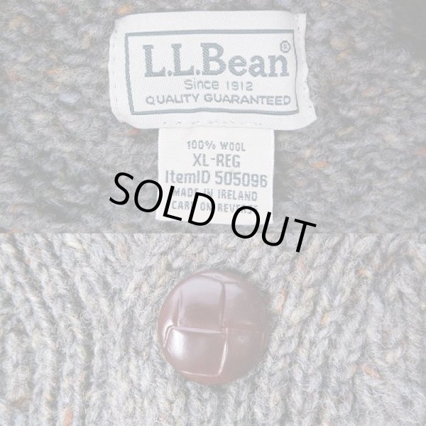 画像3: 00's L.L.Bean フィッシャーマンカーディガン “MADE IN IRELAND” (3)