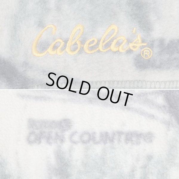 画像3: 00's Cabela's リアルツリーカモ柄 フリースベスト (3)