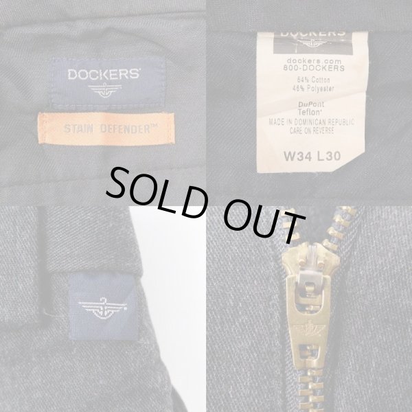 画像3: 90-00's DOCKERS 2タック トラウザー “Stain Difender” (3)