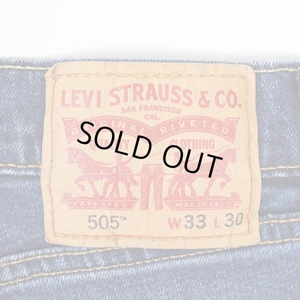 画像3: 00's Levi's 505 ストレッチ デニムパンツ "W33 L30" (3)