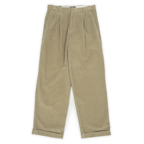 画像1: 00's DOCKERS 2タック コーデュロイトラウザー "DEADSTOCK / BEIGE" (1)