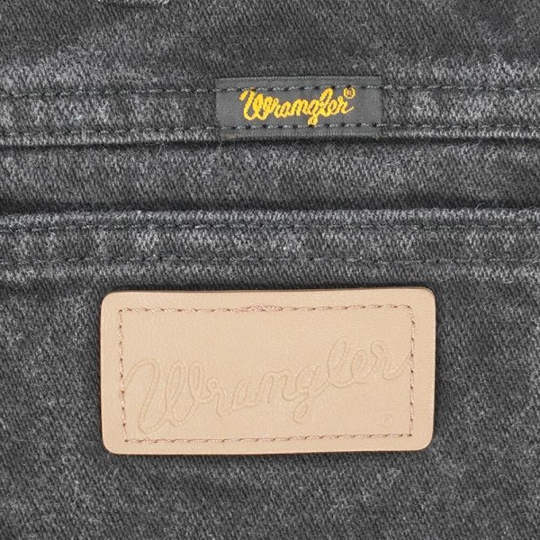 画像4: 00's Wrangler 936WBK ブラックデニムパンツ “W33 L30” (4)