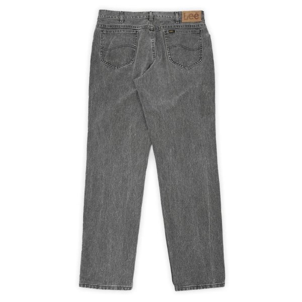 画像2: 90's Lee 200-5304 ブラックデニムパンツ "MADE IN USA / W36 L34" (2)