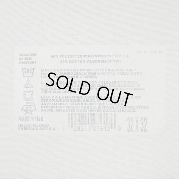 画像3: 90's Dickies 874 ワークパンツ "MADE IN USA / BLACK / W32 L32" (3)