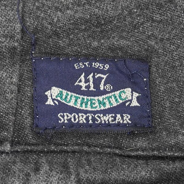 画像3: 90's 417 VAN HEUSEN 2タック ブラックデニムトラウザー "W34 SHORT" (3)