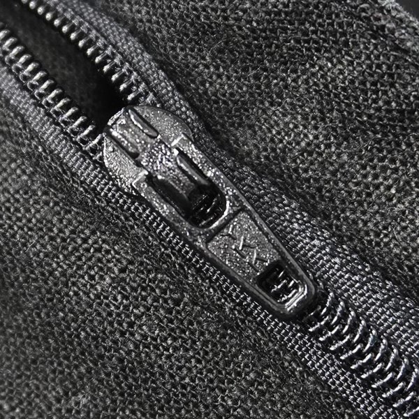 画像4: 90's PERRY ELLIS 2タック リネントラウザー "BLACK" (4)