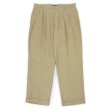 画像1: 00's DOCKERS 2タック コットンリネントラウザー "W36 L30" (1)
