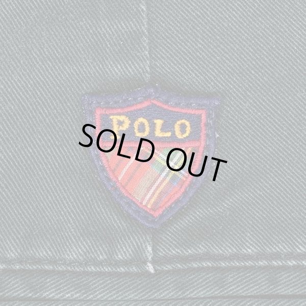 画像3: 90's Polo Ralph Lauren 2タック チノショーツ "POLO GOLF / BLACK" (3)