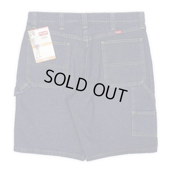 画像2: 00's Wrangler デニムペインターショーツ "DEADSTOCK" (2)