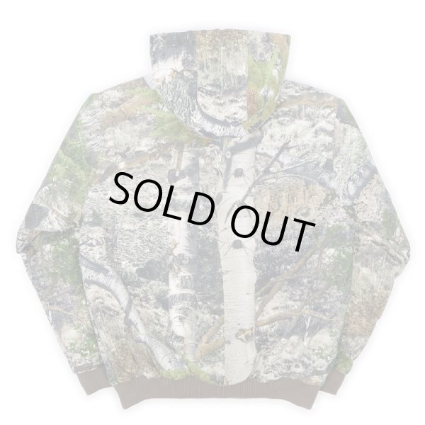 画像2: 00's MOSSY OAK キルティングライナー フーディージャケット (2)