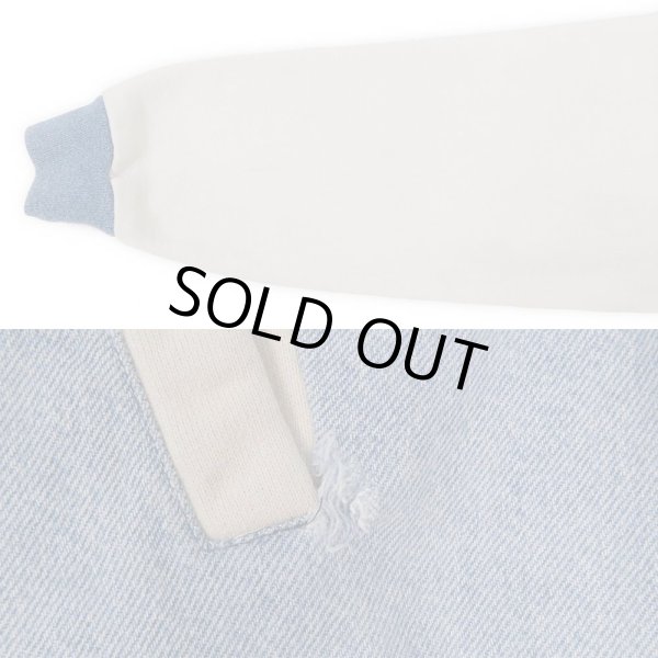 画像4: 90's FRUIT OF THE LOOM デニムスタジャン (4)