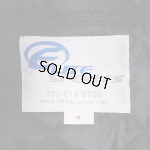 画像3: 00's ELITE SPORTS レザー切り替え スタジャン (3)