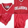 画像3: 00's NIKE Vネック プルオーバー "RED / OKLAHOMA" (3)