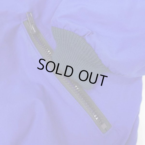 画像4: 80's L.L.bean ウォームアップジャケット "MADE IN USA / BLUE" (4)