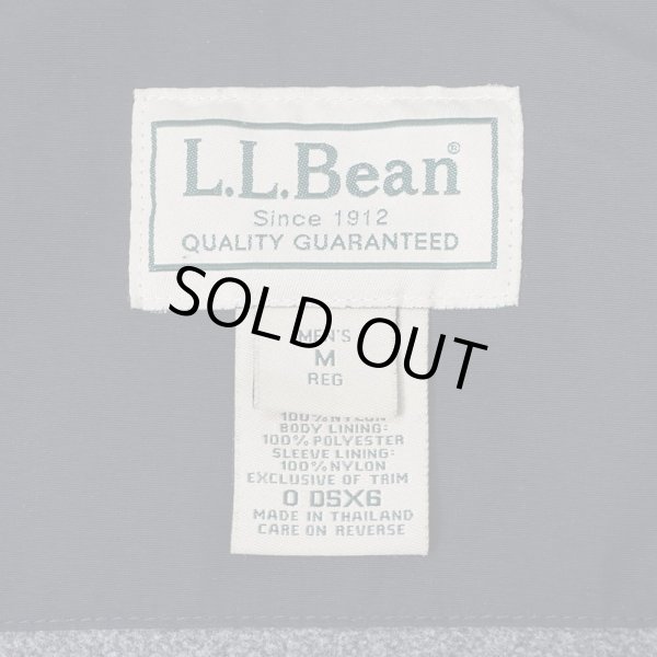 画像2: 00's L.L.Bean フリースライナー ナイロンジャケット “ALL BLACK” (2)
