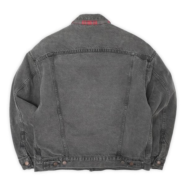 画像2: 80's Levi's 70417-9416 ブラックデニムジャケット "44相当 / MADE IN USA" (2)