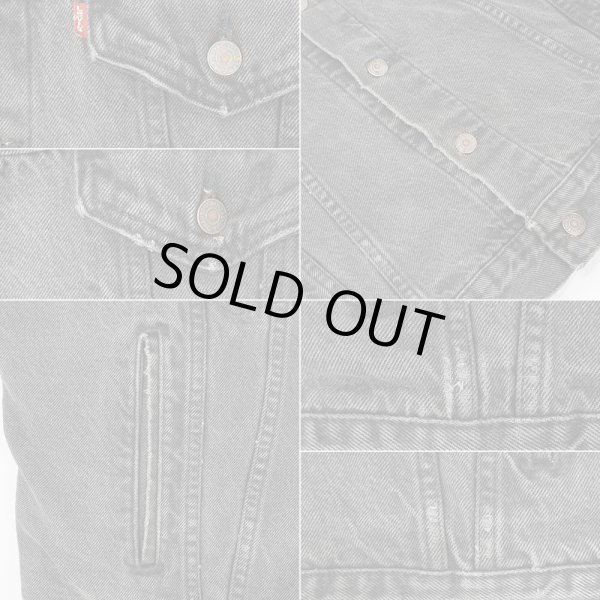 画像5: 80's Levi's 70417-9416 ブラックデニムジャケット "44相当 / MADE IN USA" (5)