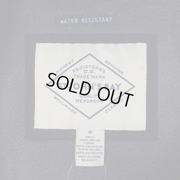 画像2: 00's ST JOHN'S BAY フリースライナー ナイロンジャケット "BLACK" (2)