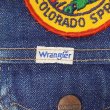 画像4: 80's Wrangler 902BWNR デニムジャケット “MADE IN USA / Patch Custom” (4)