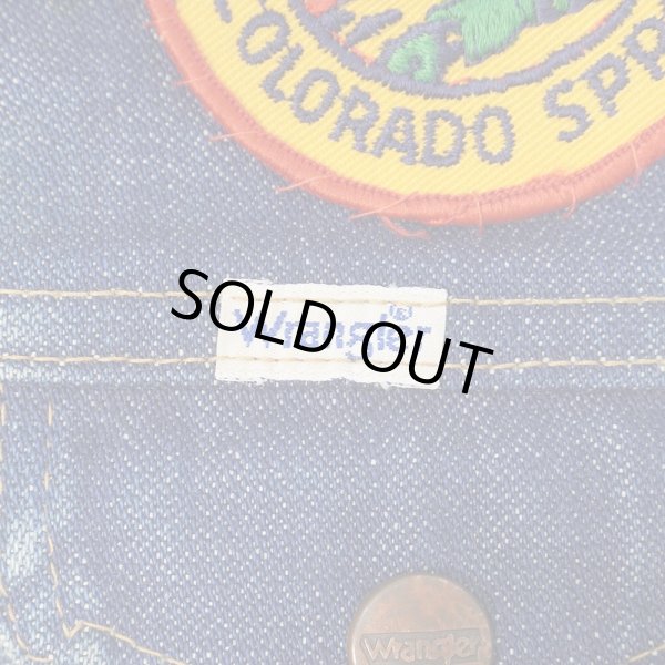 画像4: 80's Wrangler 902BWNR デニムジャケット “MADE IN USA / Patch Custom” (4)