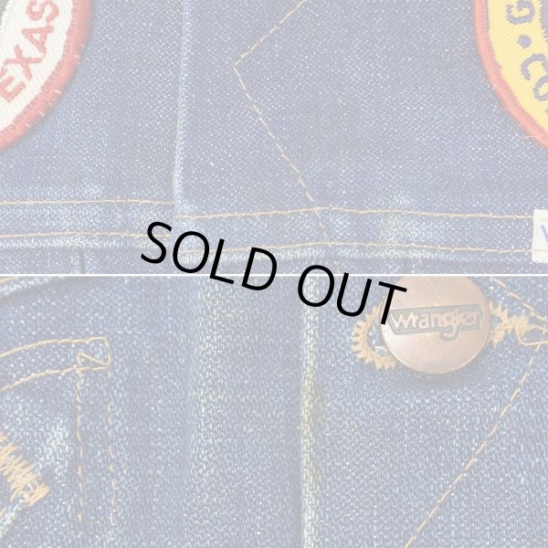 画像5: 80's Wrangler 902BWNR デニムジャケット “MADE IN USA / Patch Custom” (5)