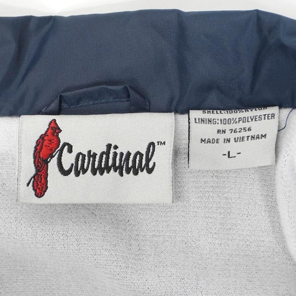 画像2: 90's Cardinal ナイロンコーチジャケット (2)