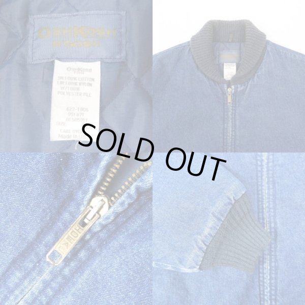 画像3: 70-80's OSHKOSH デニムワークジャケット "MADE IN USA" (3)