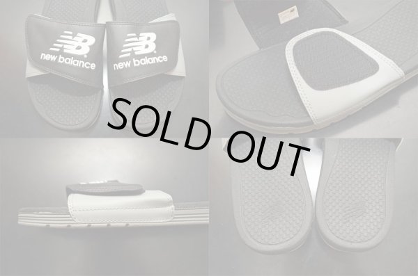 画像2: 日本未発売 New Balance NB PRO ADJUSTABLE SLIDE “BLACK × GRAY” (2)