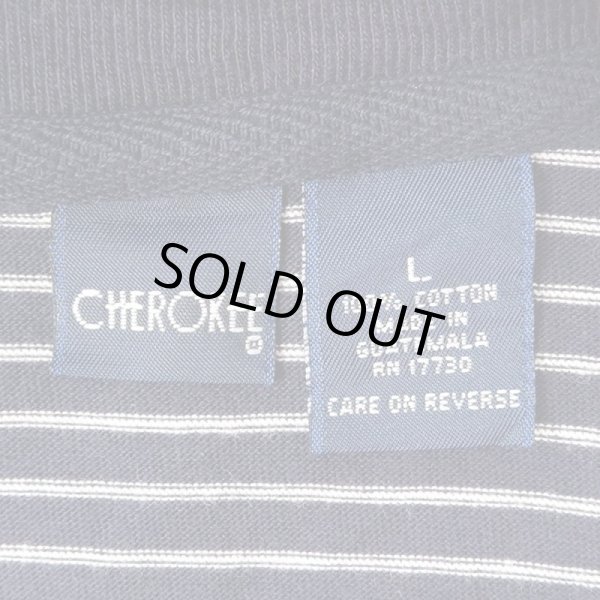 90's CHEROKEE ボーダー柄 Tシャツ 