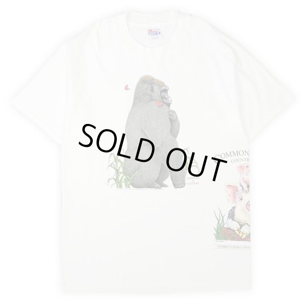 画像2: 00's LIBERTY GRAPHICS マルチテストプリントTシャツ "DEADSTOCK / HANES BEEFY BODY" #23-17 (2)