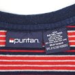 画像2: 90's Puritan マルチボーダー ポケットTシャツ (2)