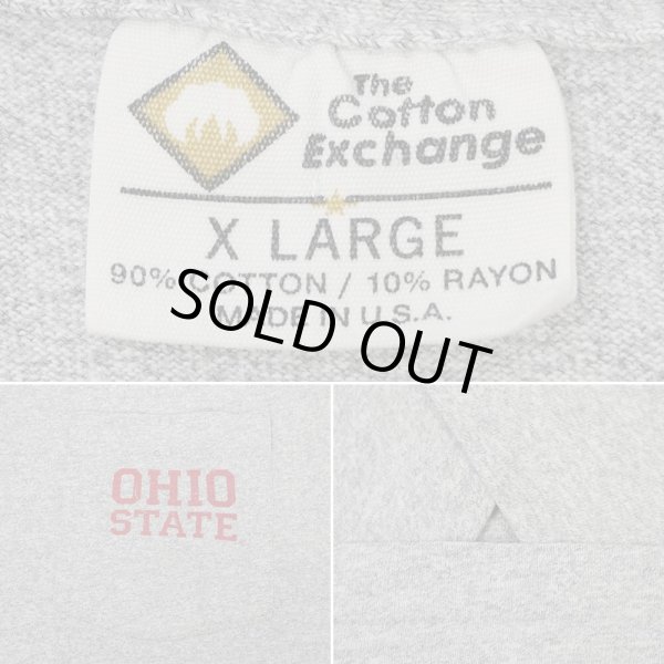 画像3: 90's OHIO STATE 両面プリント ポケットTシャツ "MADE IN USA" (3)