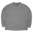 画像1: 90-00's Eddie Bauer Vネック サーマルカットソー (1)