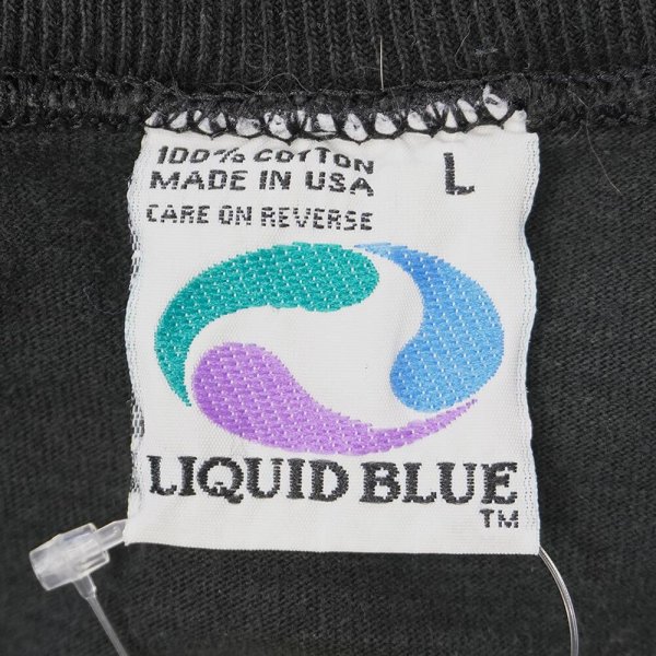 画像3: 90's LIQUID BLUE オールオーバープリントTシャツ "WIZARD / MADE IN USA" (3)
