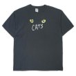 画像1: 00's CATS 両面プリントTシャツ (1)