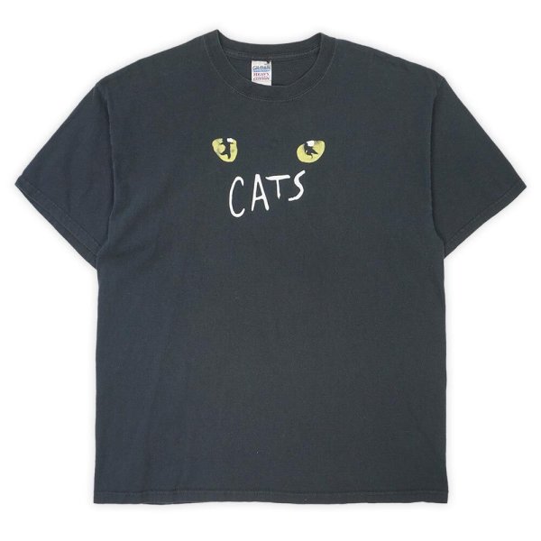 画像1: 00's CATS 両面プリントTシャツ (1)