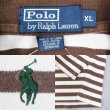 画像2: 90's Polo Ralph Lauren ボーダー柄 ポロシャツ (2)