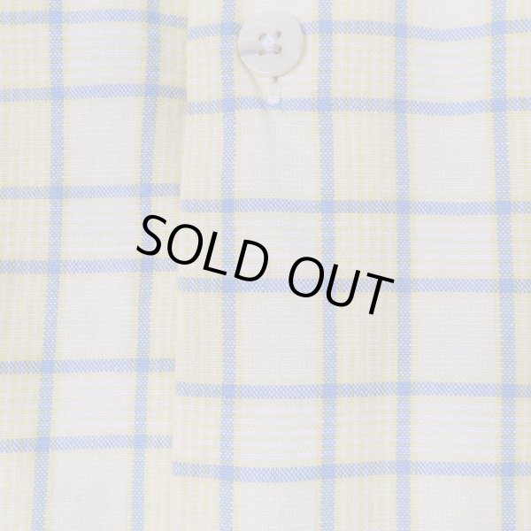 画像6: 90's Eddie Bauer レギュラーカラーシャツ “Light Yellow Plaid” (6)