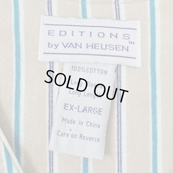 画像2: 90's VAN HEUSEN プルオーバー スリーピングシャツ (2)