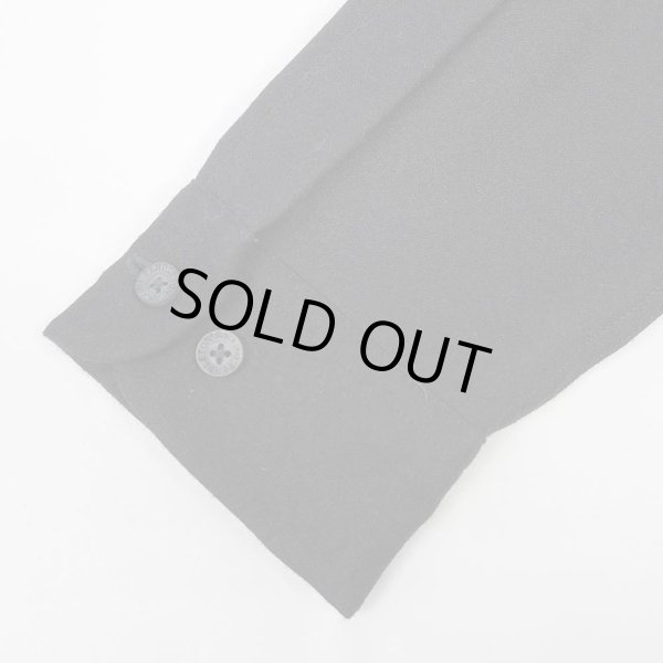 画像4: 00's Pendleton オープンカラー ウールシャツ "BLACK" (4)