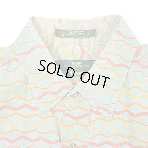 画像3: 90's ORVIS S/S 総柄 コットンポプリンシャツ (3)