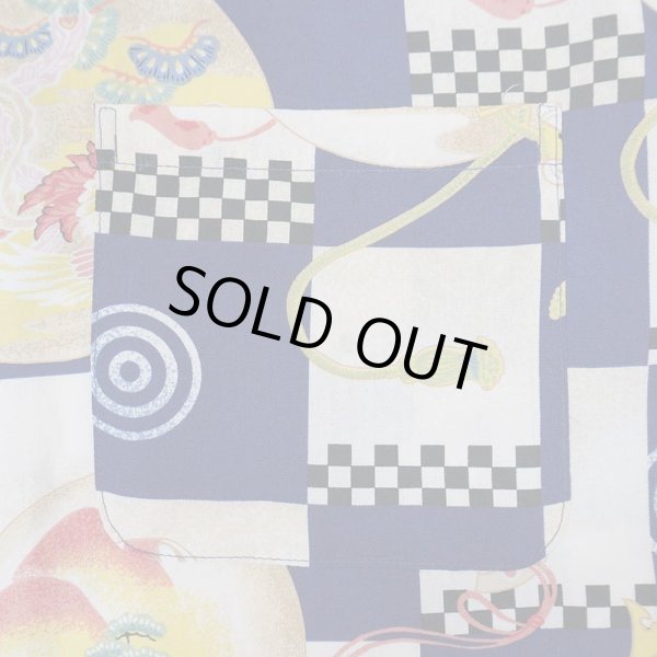 画像4: 00's unknown 和柄 ハワイアンシャツ (4)