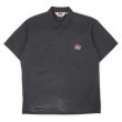画像1: 90's BEN DAVIS S/S ハーフジップ ワークシャツ "MADE IN USA / BLACK" (1)