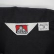画像2: 90's BEN DAVIS S/S ハーフジップ ワークシャツ "MADE IN USA / BLACK" (2)