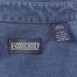 画像2: 90's LANDS' END デニムボタンダウンシャツ "MADE IN USA" (2)