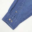 画像4: 90's LANDS' END デニムボタンダウンシャツ "MADE IN USA" (4)