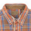 画像3: 90's ST JOHN'S BAY ヘビーネルシャツ "Orange Plaid" (3)